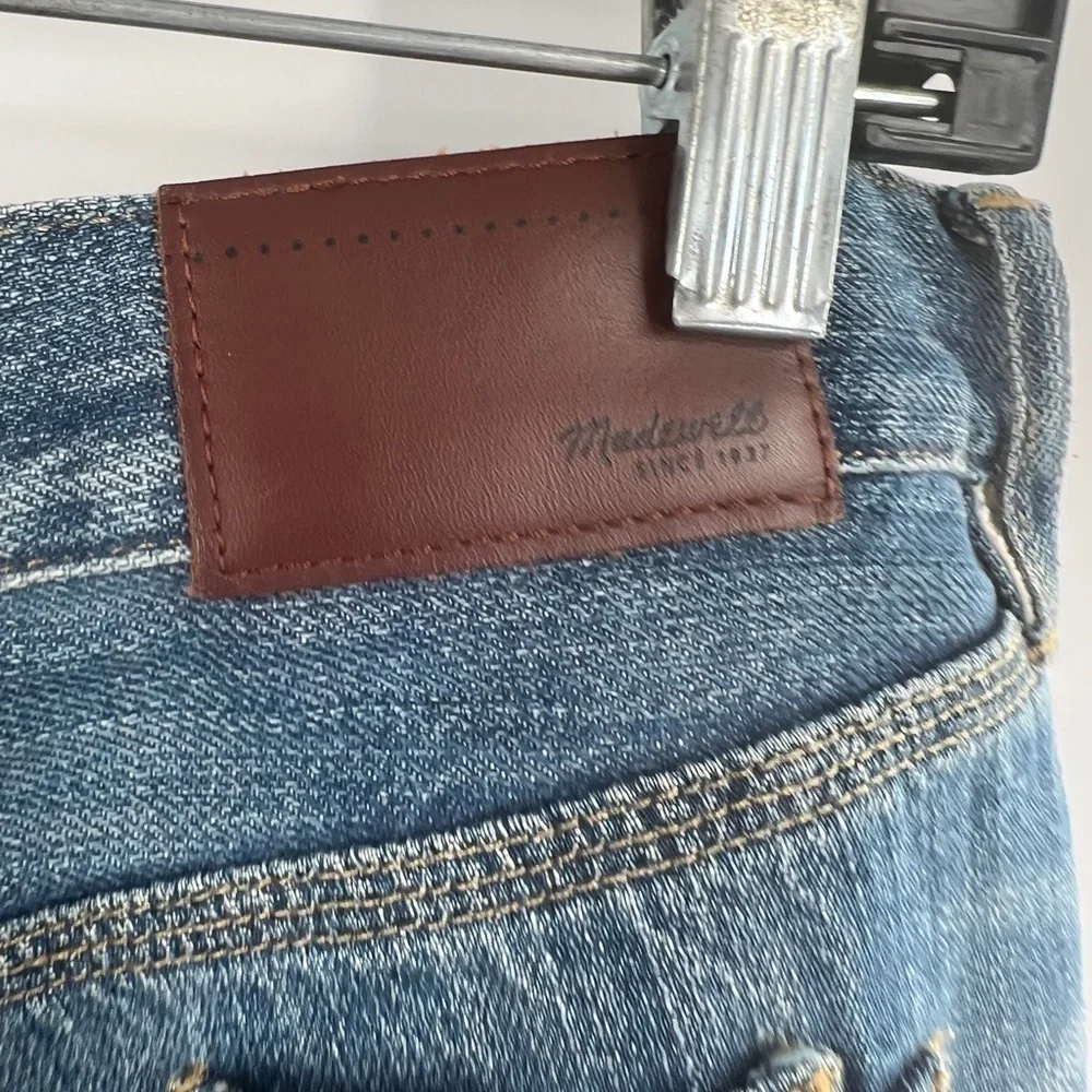Madewell boyjean blue jeans straight size 28